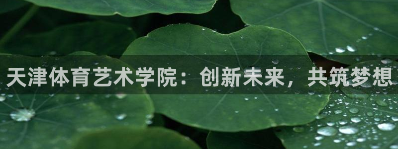 yy易游官网下载注册：天津体育艺术学院：创新未来，共