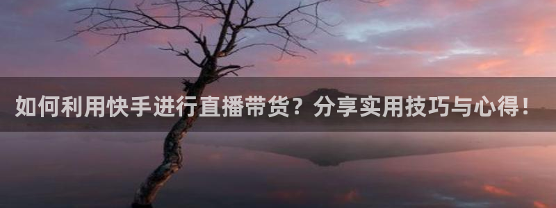 龙门免费直播：如何利用快手进行直播带货？分享实用技巧与心得！